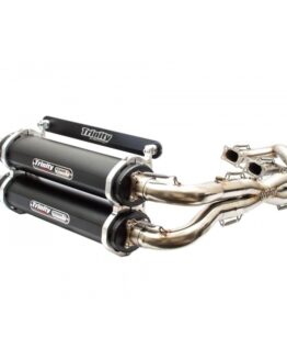 Stage 5 Full Exhaust - Black Mufflers