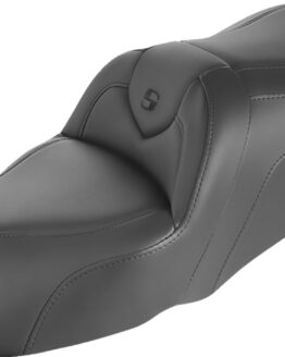 Saddlemen RoadSofa Seat Black for Harley Touring Models