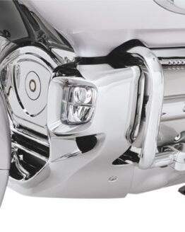 Show Chrome Lower Fog Light Cowl Fits Honda GL1800 Gold Wing