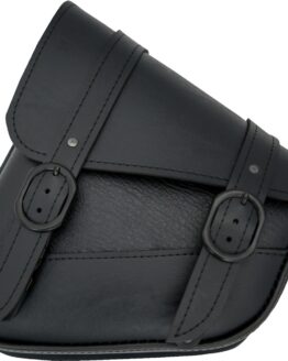 Willie & Max Blackjack Swingarm Bag Black For Select Cruiser Models
