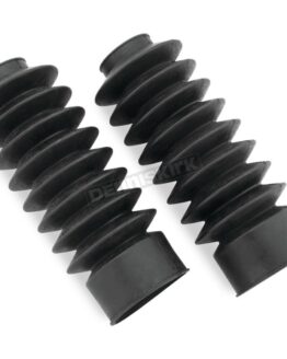 Biker's Choice 41mm Black Rubber Fork Boots Pair