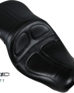 Maverick Stitched Vinyl 2-Up Seat Black Foam