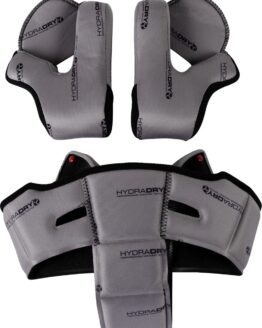 ICON Domain Helmet Liner and Cheek Pads Set Gray Small