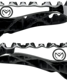 Black/Silver Hybrid Footpegs