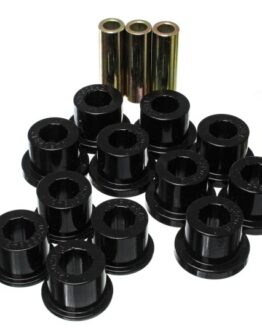Rear Leaf Spring Bushings - Black by Energy Suspension