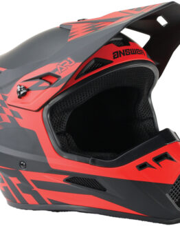 Answer AR1 Sweep Helmet Black/Red Youth - Medium