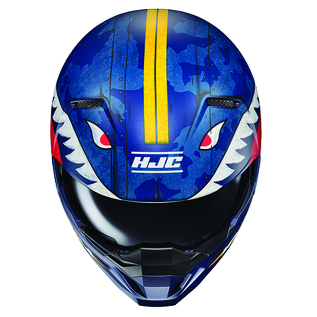 HJC i20 Vanguard Convertible Street Helmet LG MC2SF - Image 3