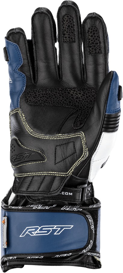 RST Tractech EVO 4 CE Gloves Blue/White/Black Small - Image 3