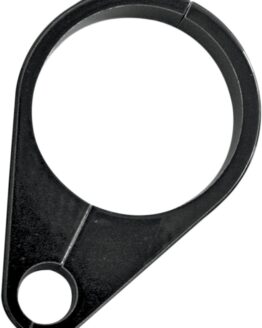 Drag Specialties Cable Clamp Black Single Cable 1-1/8 in Diameter