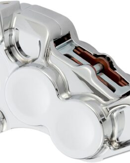 4 Piston Chrome Front Left Caliper