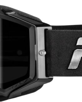 FLY RACING Zone Pro Goggles Black/Black w/ Smoke Lens