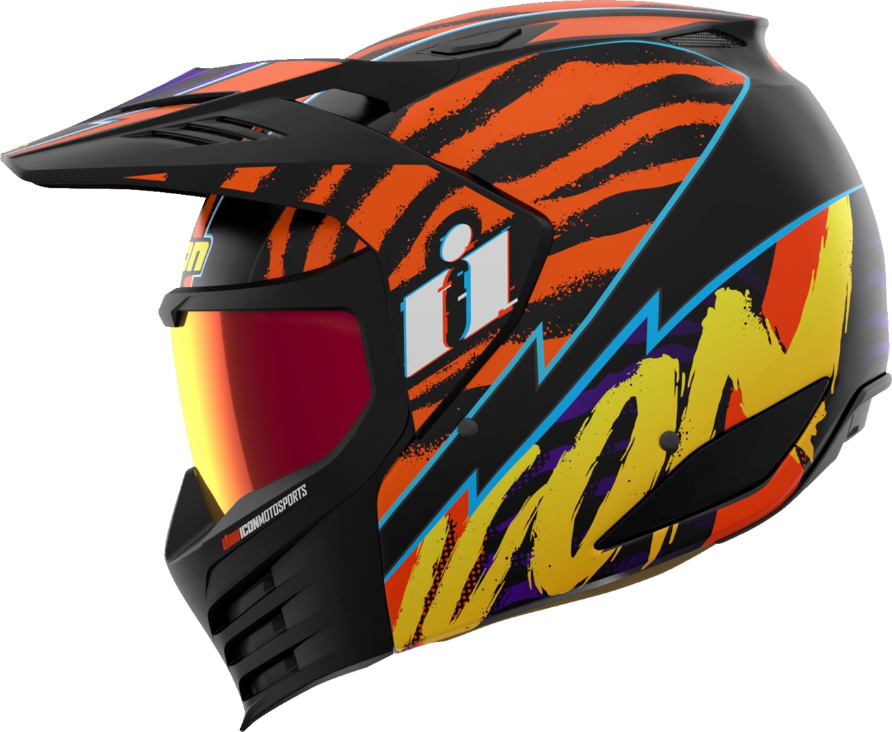 ICON Elsinore Rad Dawn Helmet - Large - Image 3