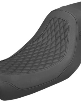 Saddlemen Speed Merchant Pro Series Seat Black For Harley FLD/FXD 06-17
