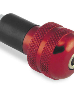 BikeMaster Anti Vibration Bar Ends Red - Fits 7/8" Handlebars