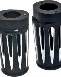 Black Deep Cut Fork Boots