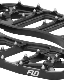 FLO Motorsports V5 Floorboards Black For Harley Touring Models