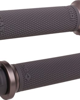 ODI Ruffian Lock-On Street Grips Graphite/Gun Metal 1 in Harley-Davidson