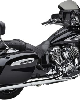 Cobra 4" Dual-Cut Neighbor Hater Slip On Exhaust Mufflers Chrome