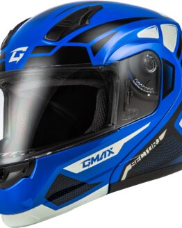 GMAX MD-04 Sector Modular Helmet Blue/Black X-Large