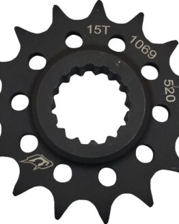 Driven Racing 15T 520 Front Sprocket Black For Aprilia RS/Tuono 660