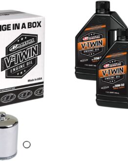 V-Twin Quick Change Kit Mineral w/ Chrome Filter Evo/Sportster