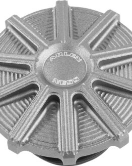 Arlen Ness 10-Gauge Billet Vented Gas Cap - Ti Color