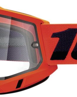 100% Accuri 2 Enduro MTB Goggles - Orange w/ Clear Lens