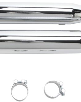 3" RPT Chrome Slip On Dual Exhaust