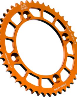 Orange Aluminum Rear Sprocket - 46 Teeth 428 Pitch