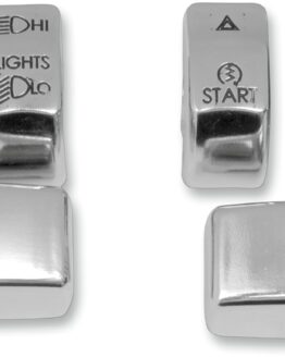 Drag Specialties Switch Cap Kit Chrome For Harley-Davidson 2011