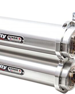 Stage 5 Full Exhaust - Dual Brushed Mufflers