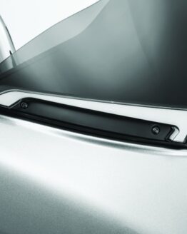 Kuryakyn Tracer Windshield Trim Lights Black Fits 15-Up Road Glide