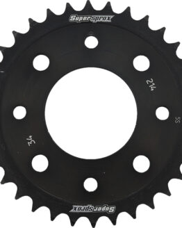 Supersprox Steel Rear Sprocket 34T Black Fits 14-20 Honda Grom MSX125