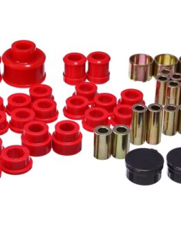 Rear Control Arm Bushing Set - Red Fits 05-09 Subaru Legacy