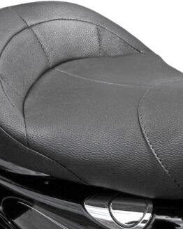 Danny Gray Big IST Solo Vinyl Seat Black Fits 04-18 Harley XL Sportster
