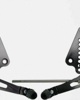 V2 Adjustable Rearset - Black