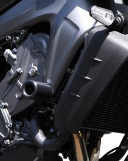 Shogun Frame Sliders No Cut Black For Yamaha MT-09 / MT-09 SP 2021-2024