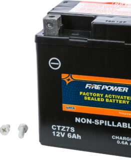 Fire Power CTZ7S Factory Activated Sealed Battery Replaces YTZ7S