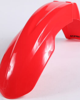 Acerbis Front Fender Red Plastic Fits Honda CR/CRF/CRF X Models