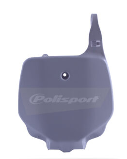 Front Number Plate - White