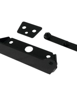 DragonFire Front Bumper Mount Kit Black Fits Polaris RZR XP Turbo S