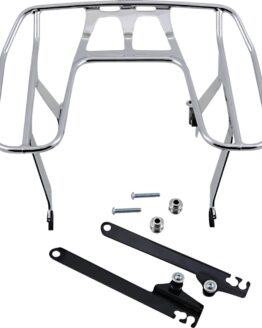 Cobra BA Wrap Around Rack Chrome Fits Harley-Davidson