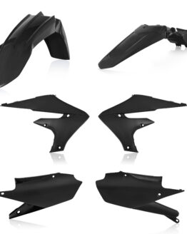 Acerbis Plastic Kit Black For Yamaha YZ250F YZ450F WR250F WR450F YZ250FX YZ450FX