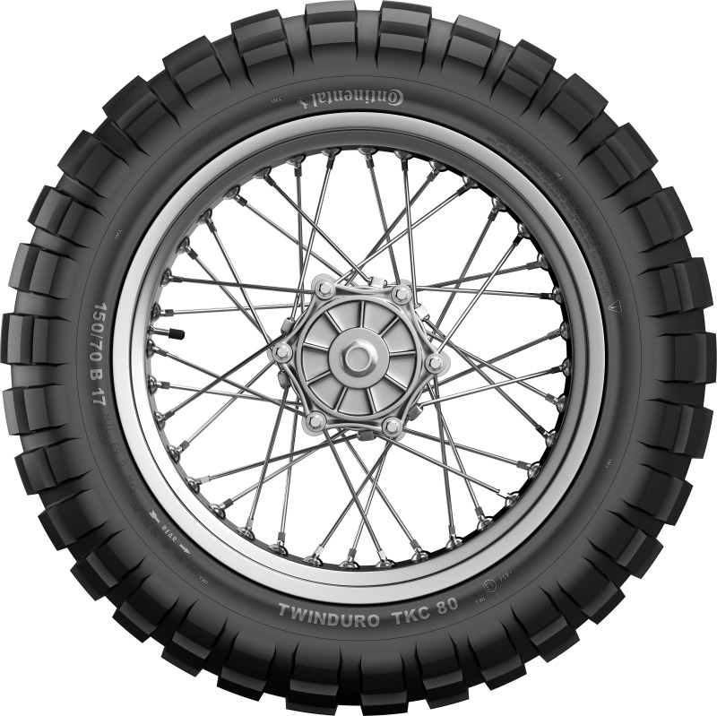 Original Continental TKC 80 120/90-18 65R Rear Tire - Image 3