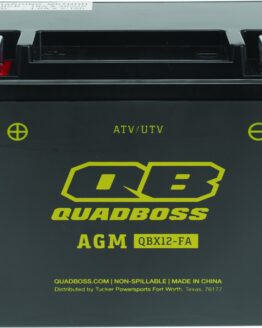QuadBoss AGM Battery QBX12-FA