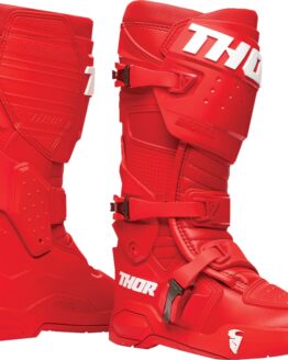 Thor Radial MX Boots Red Size 12