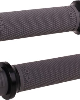 ODI Ruffian Lock-On Street Grips Graphite Black For Harley-Davidson