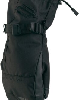 Arctiva Pivot Snow Mitten Black Long Cuff - Small