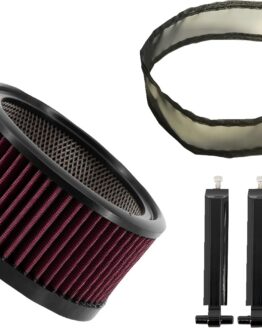 Trask Big Power Filter Kit Gloss Black for Assault Charge Air Cleaners