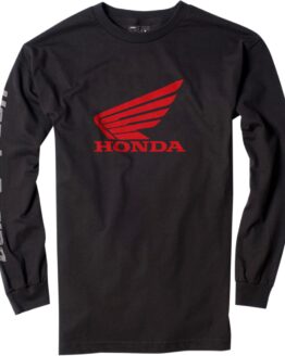 Factory Effex Honda Racing Long Sleeve Tee Black Medium Men's